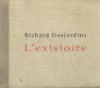 Richard Desjardins - L'existoire 2011 (couverture)